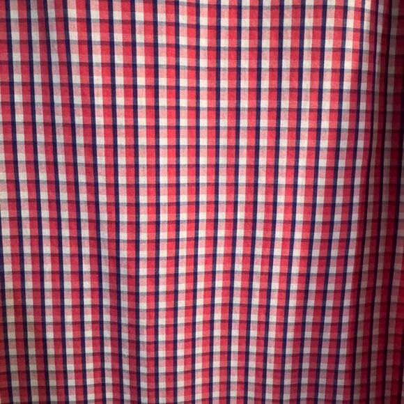 Paul Smith London The Byard Checkered Plaid Button Up Mens Shirt Pink Size Italy - Picture 4 of 6